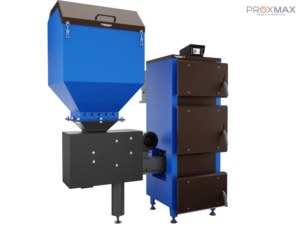 Котел отопления для частного дома PROXMAX PELLET 24 KW 246L