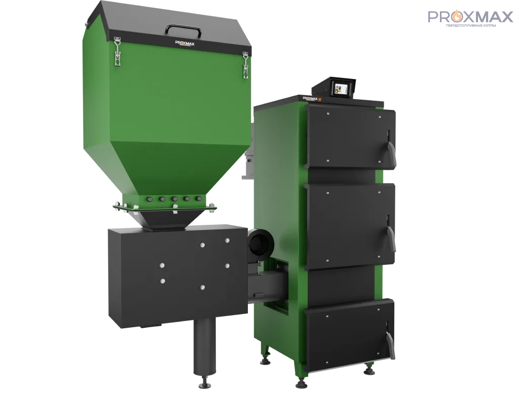 Котел отопления для частного дома PROXMAX PELLET 16 KW 346L